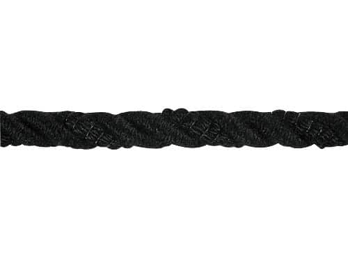 25m Möbelkordel Schwarz 561