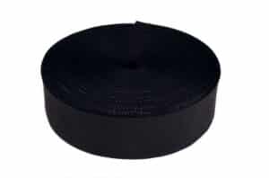 50 Meter Polster Gurte Polyester Unelastisch Schwarz