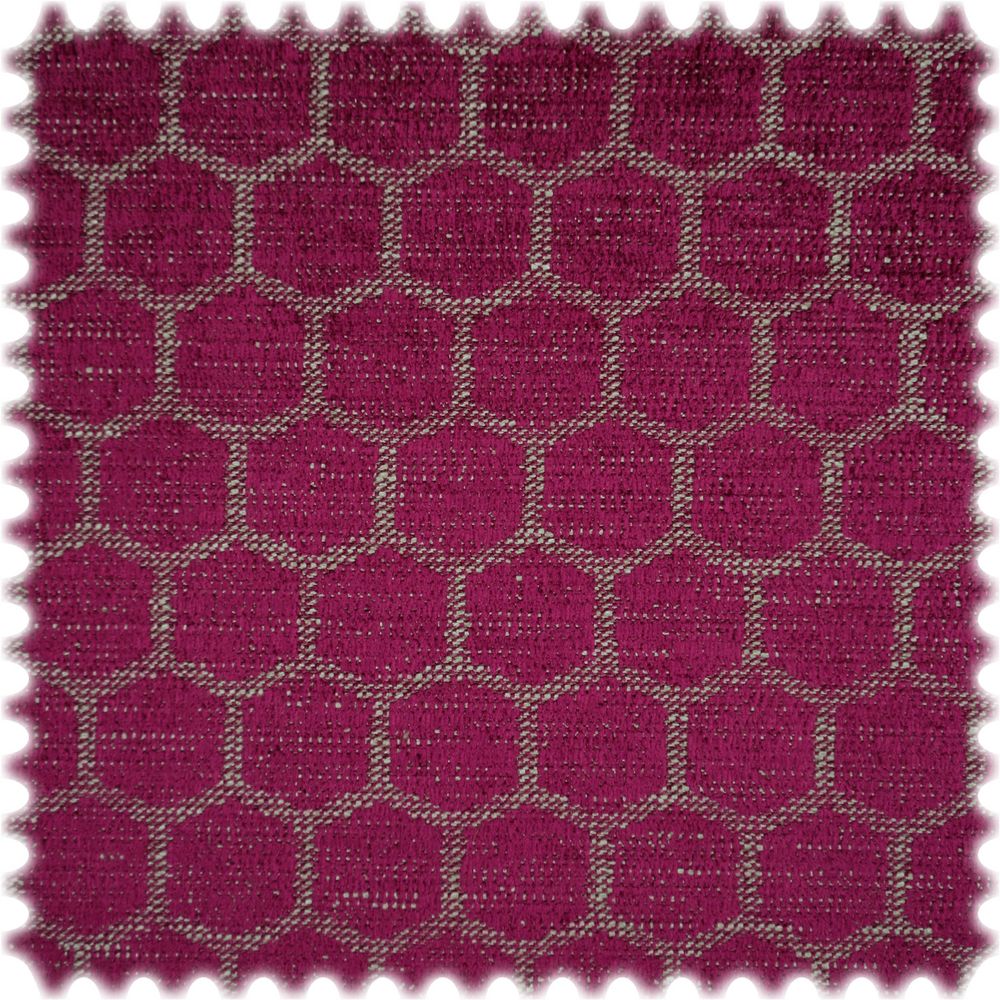AKTION Chenille Möbelstoff Cortina Bordeauxviolett