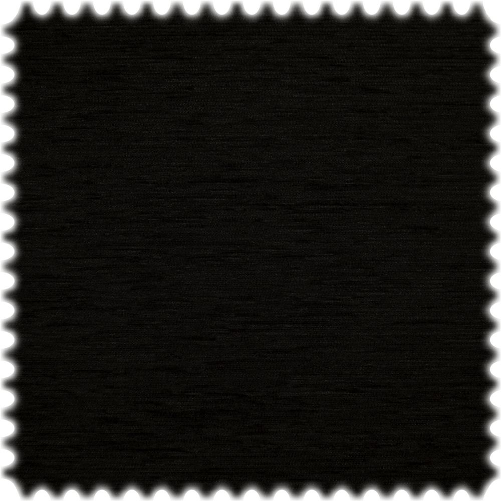 AKTION Chenille Möbelstoff Lavado Schwarz