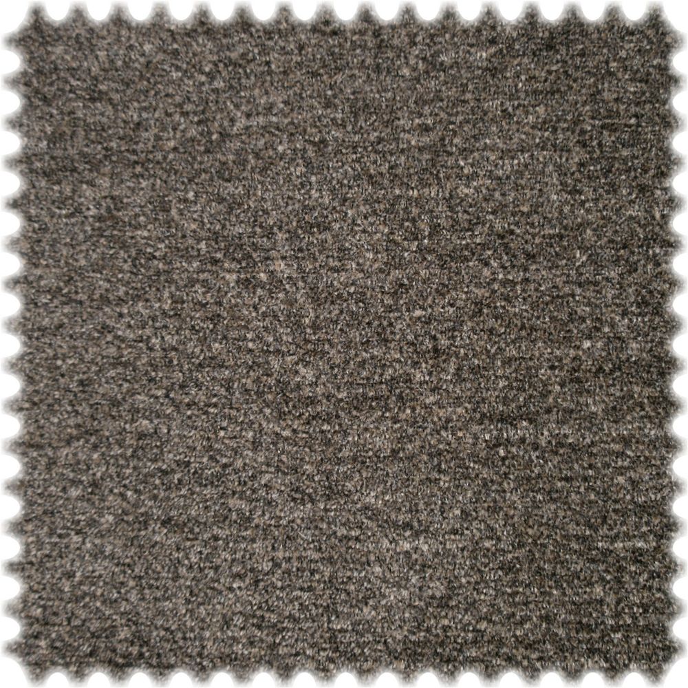 AKTION Chenille Möbelstoff Neapel Grau in Bouclé-Optik