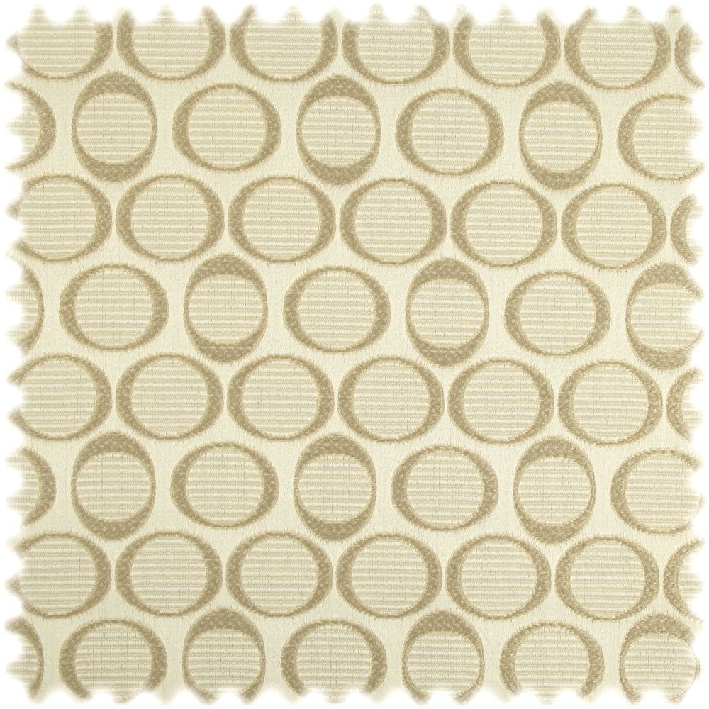 AKTION Exklusiver Trevira CS Möbelstoff Rips Retro Natur / Beige