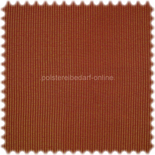 AKTION Hochwertiger Seidenoptik Möbelstoff Ventia Orange/Bordeaux