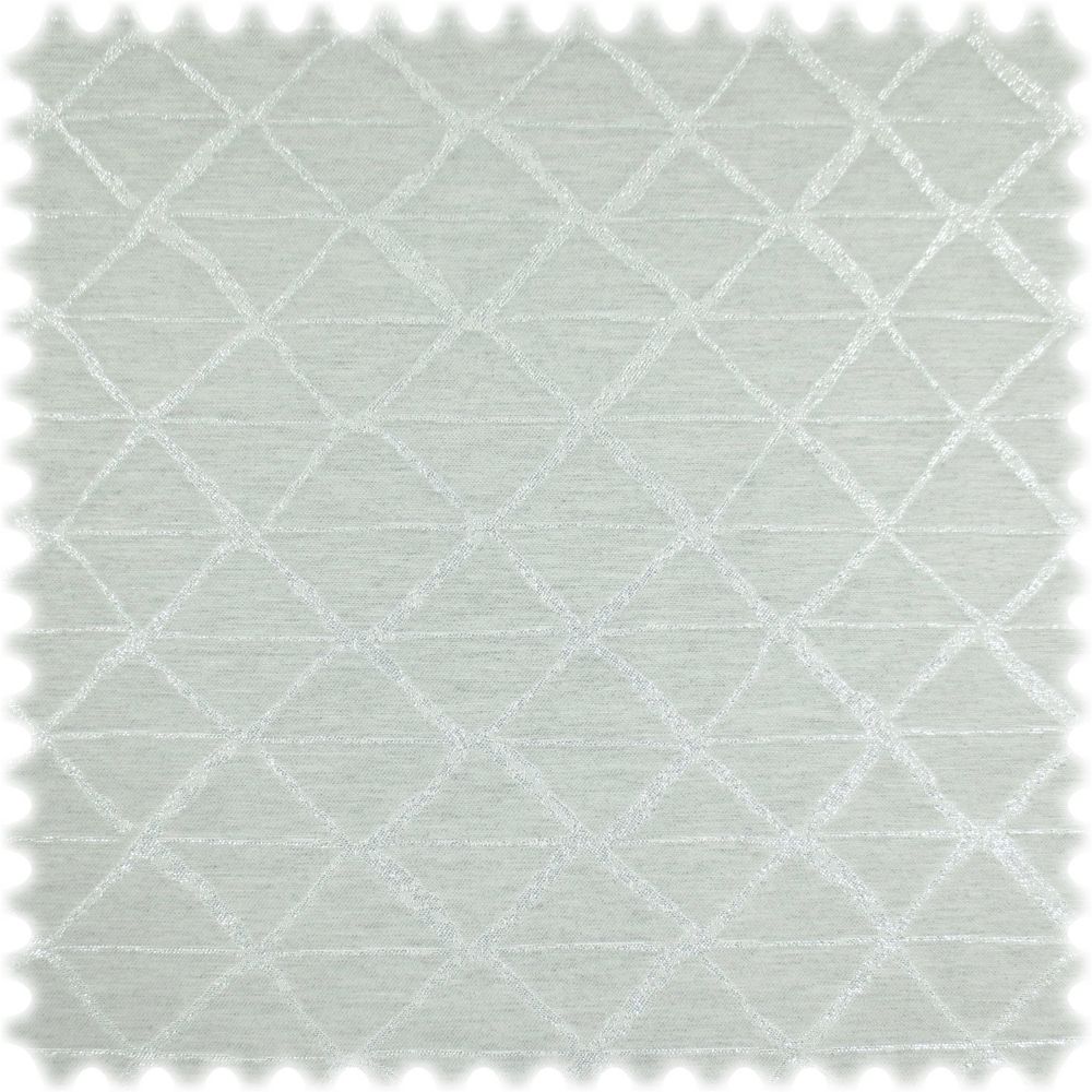 AKTION Jacquard Flachgewebe Möbelstoff Devlin Grau / Silber mit Lurex Garn