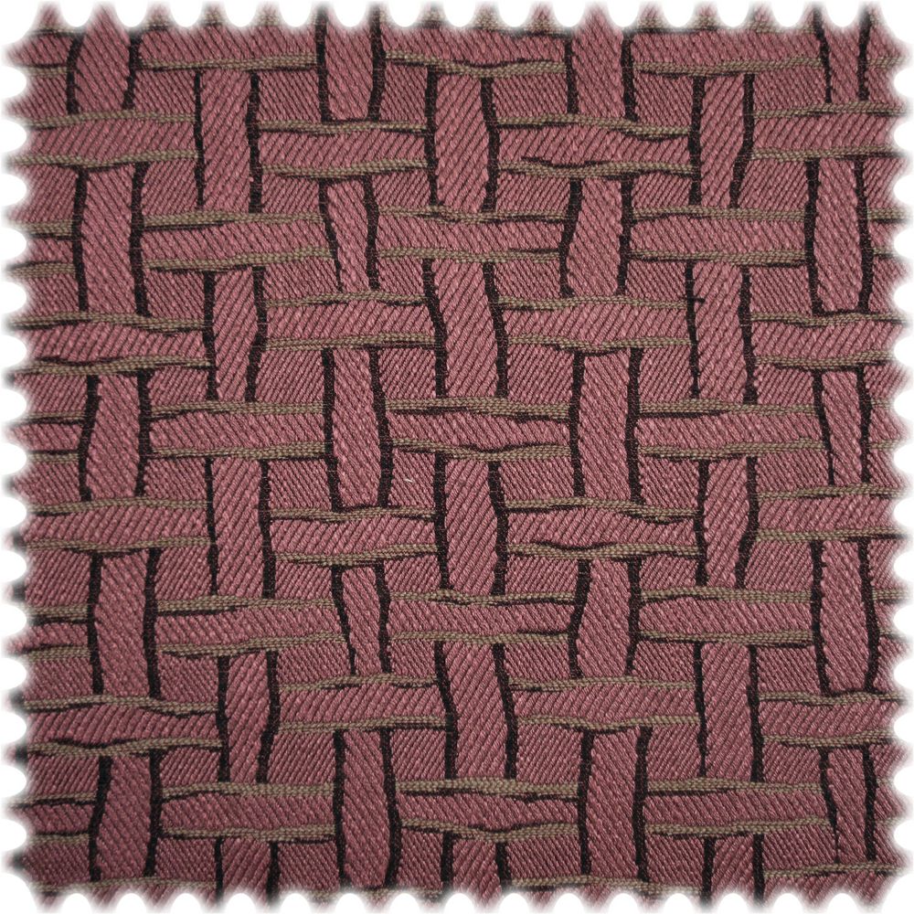AKTION Jacquard Möbelstoff Sao Paolo Bordeauxviolett