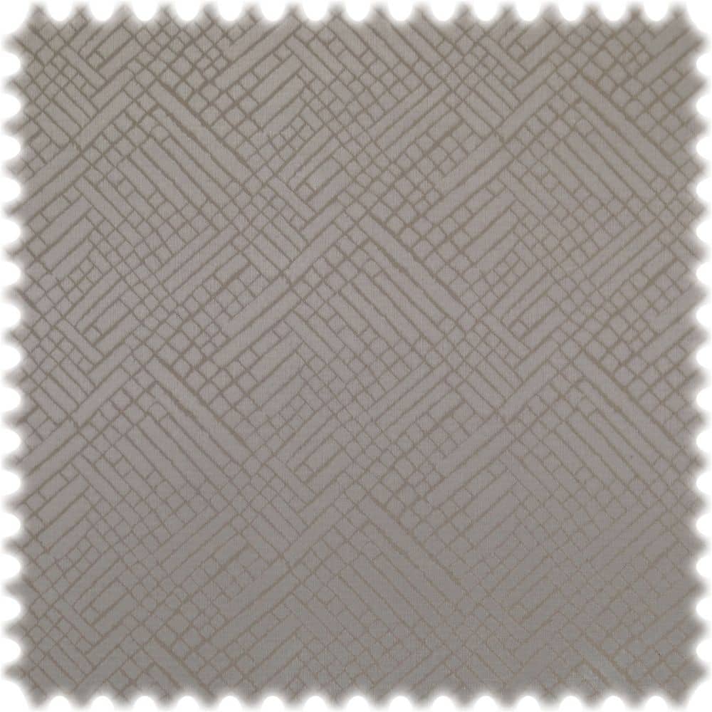 AKTION Jacquard Möbelstoff Sloane Square Silber mit hohem Baumwollanteil