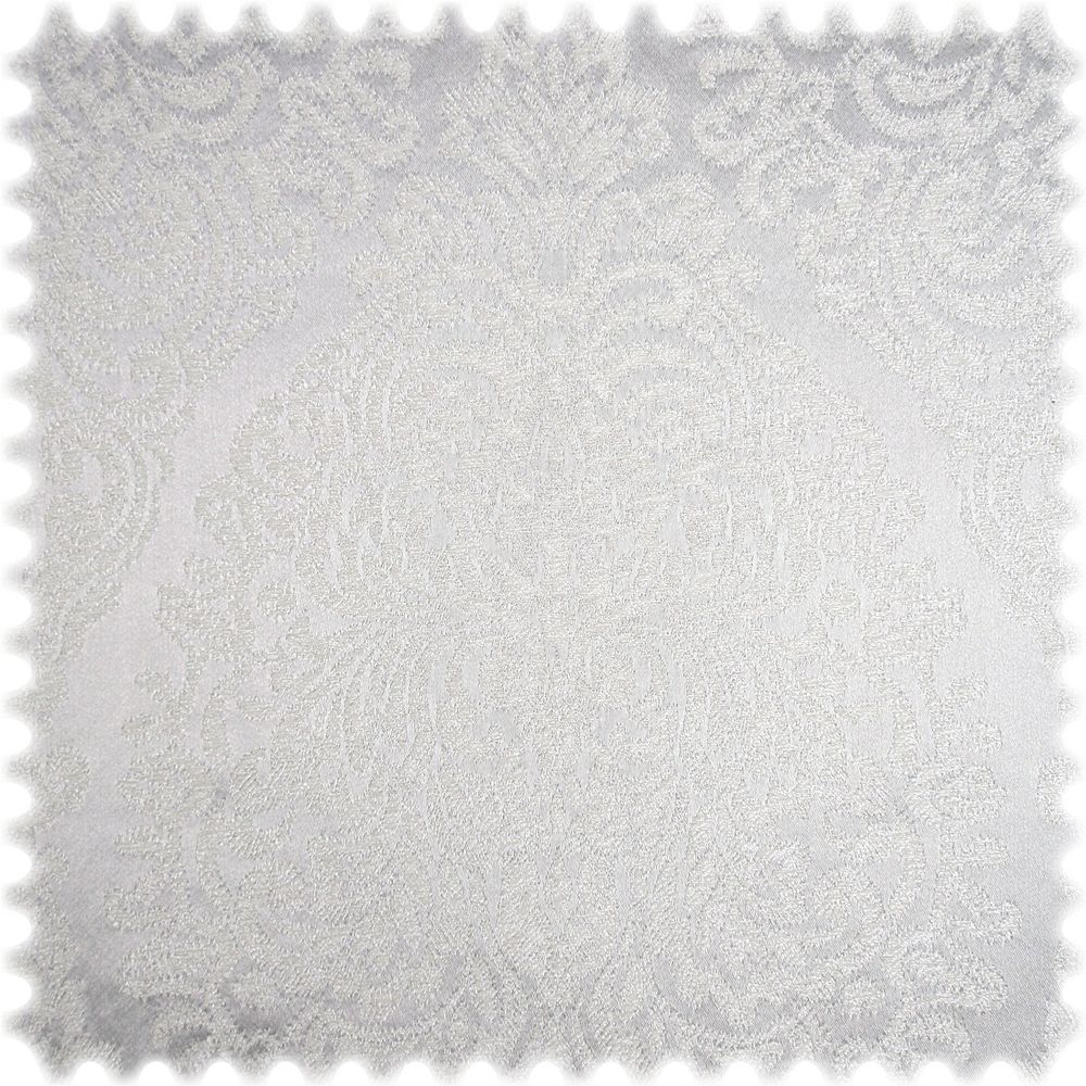 AKTION Jacquard Ornament Möbelstoff Grimani Silber