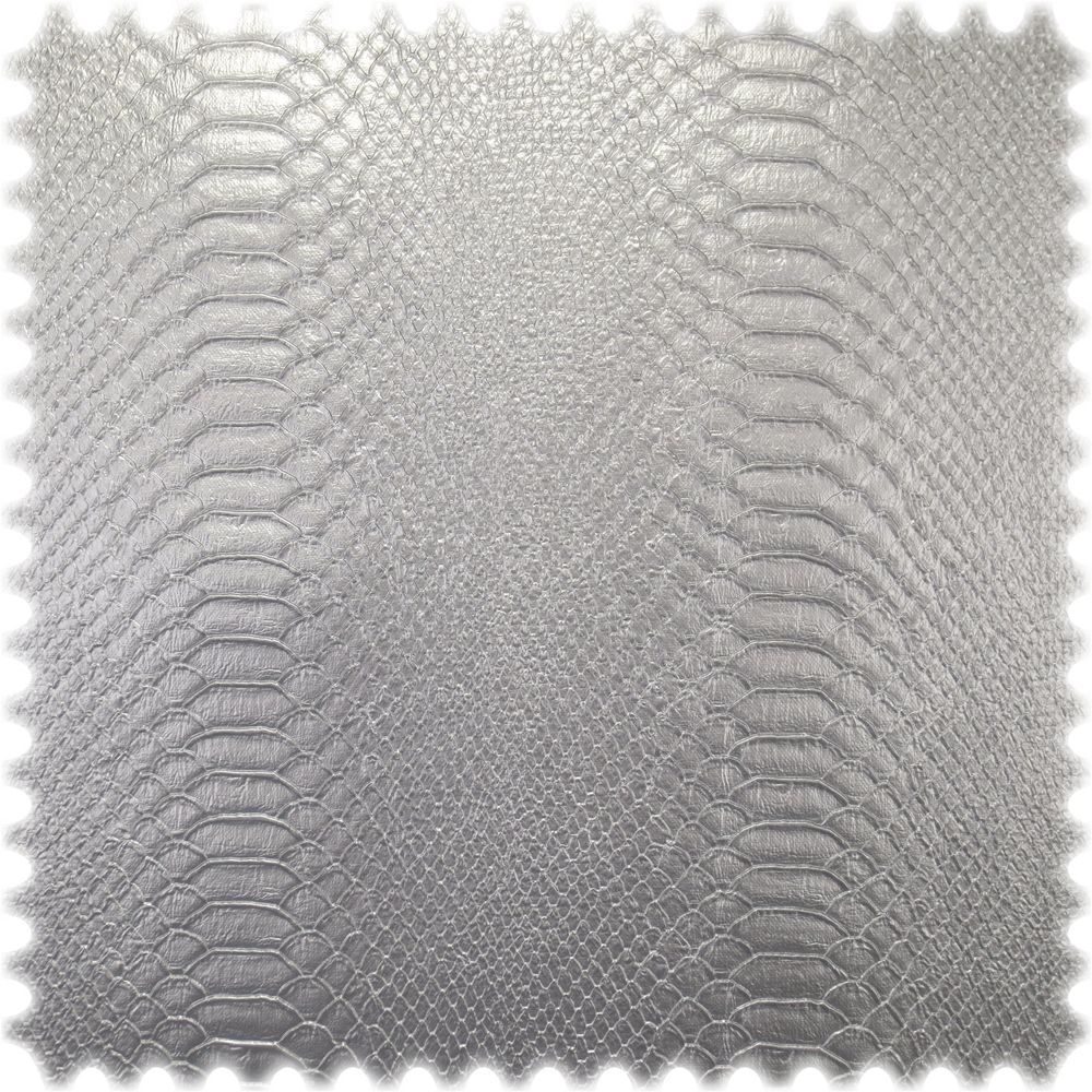 AKTION Kunstleder Viper Metallic in Schlangenoptik