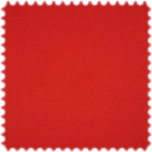 AKTION Microfaser Baumwoll Optik Möbelstoff Denim Rot mit Fleckschutz