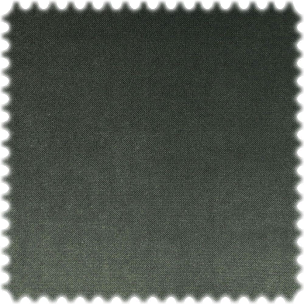 AKTION Reststück 1 Meter Hochwertiger Samt Möbelstoff MOHAIR LOOK Graphit mit Fleckschutz