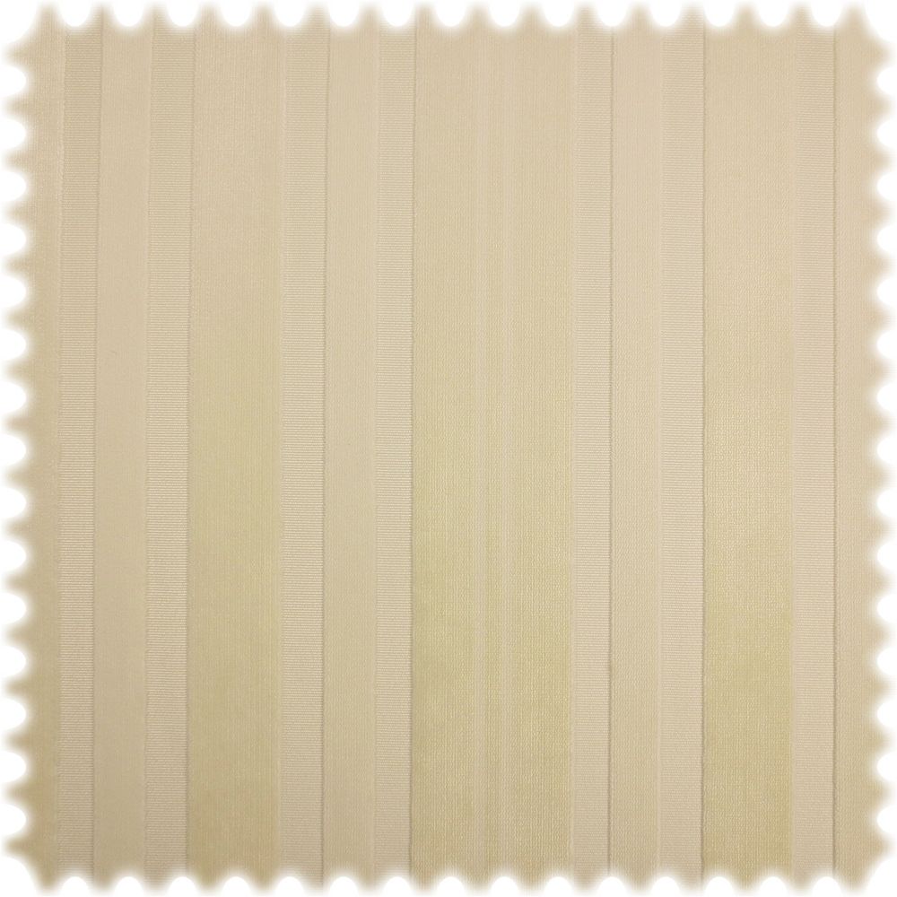 AKTION Reststück 1 Meter Trevira CS Velours de Géne Streifen Möbelstoff Classic Justus Perlweiss