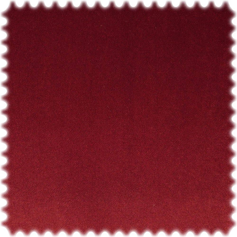 AKTION Reststück 2 Meter Hochwertiger Samt Möbelstoff MOHAIR LOOK Bordeaux mit Fleckschutz