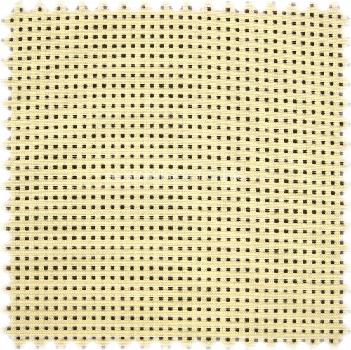 AKTION Schwerer Klima Woll Möbelstoff Iota Creme / Schwarz