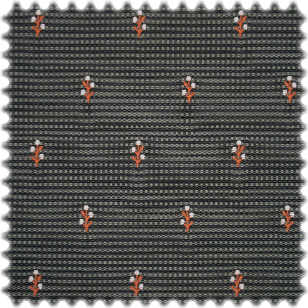 AKTION Trevira CS Jacquard Möbelstoff Dawson Anthrazit