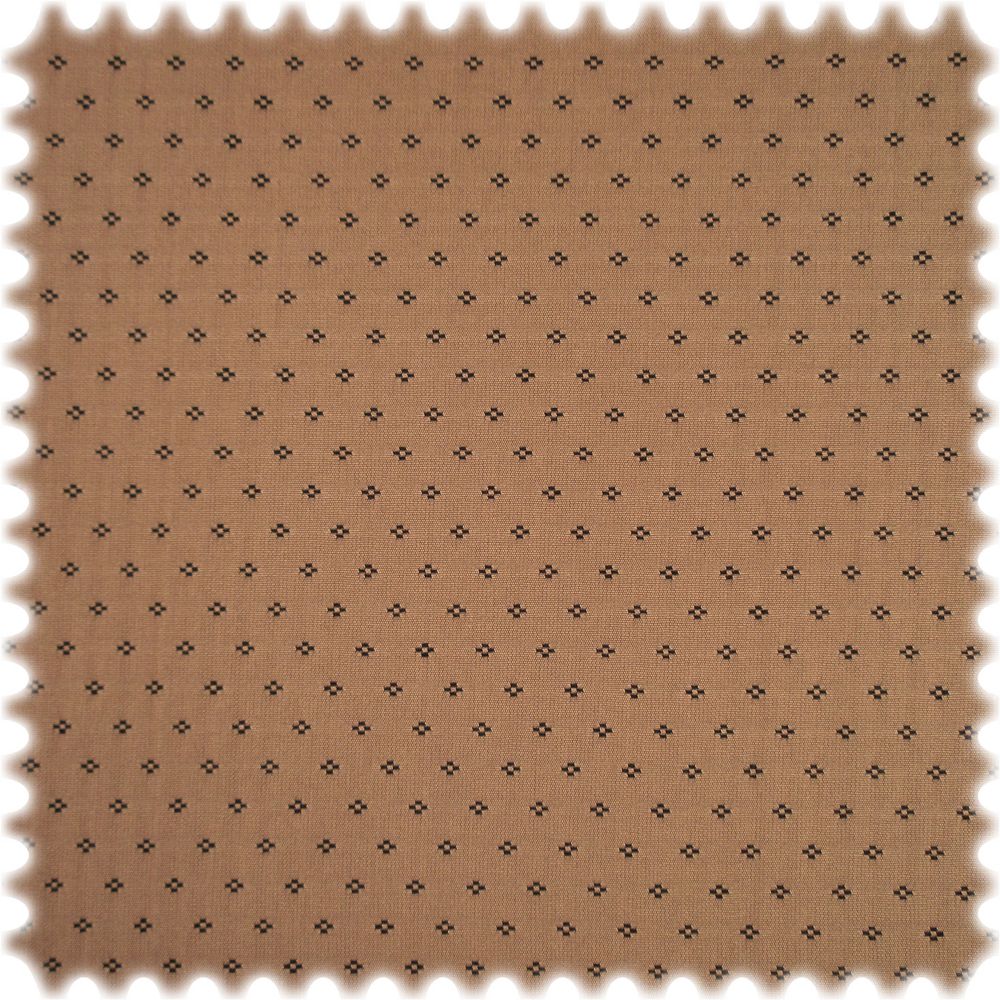 AKTION Trevira CS Jacquard Möbelstoff Gilmore Beigebraun / Schwarz