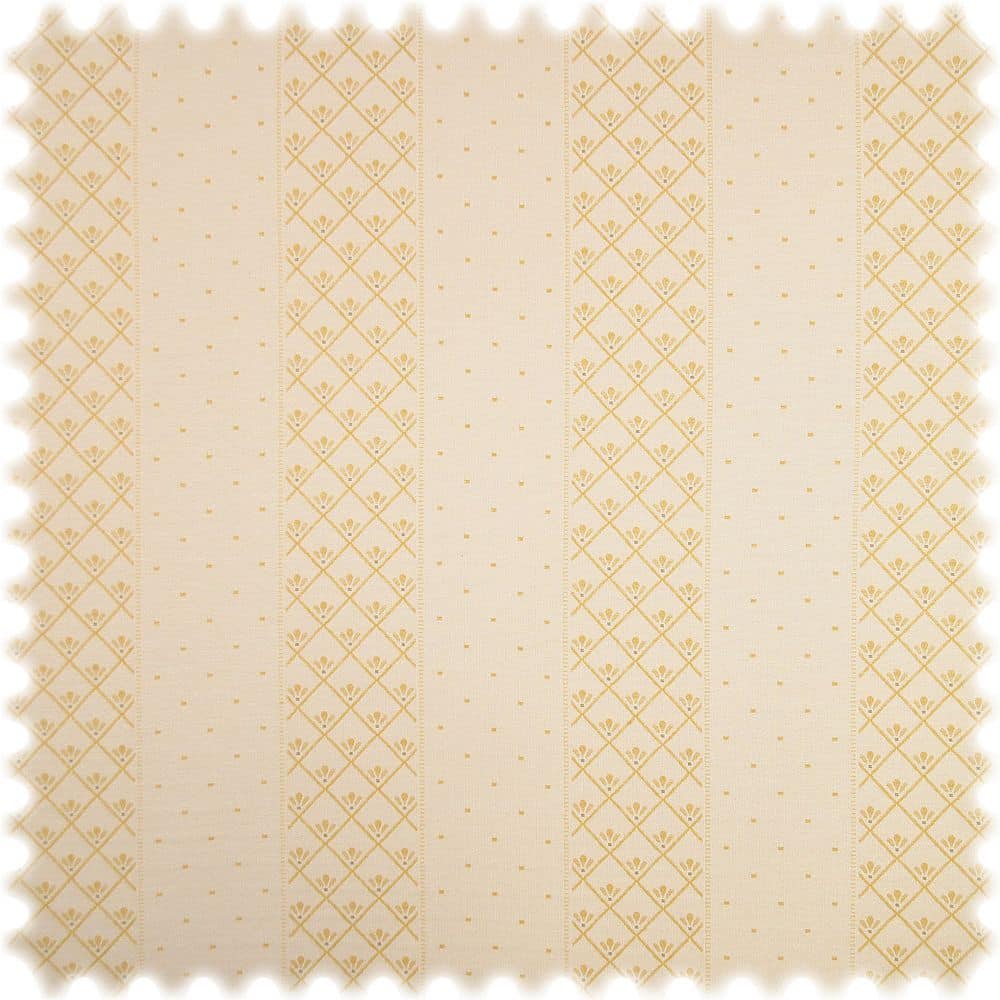 AKTION Trevira CS Jacquard Möbelstoff Kirby Creme