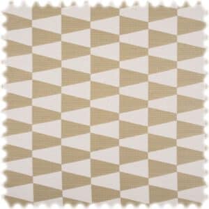 AKTION Trevira CS Möbelstoff Pinto Beige / Perlweiß