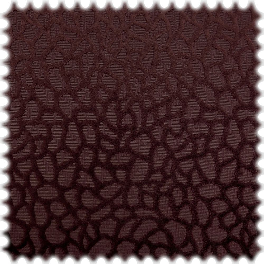 AKTION Trevira CS Velours de Géne Möbelstoff Fancy Viola Aubergine
