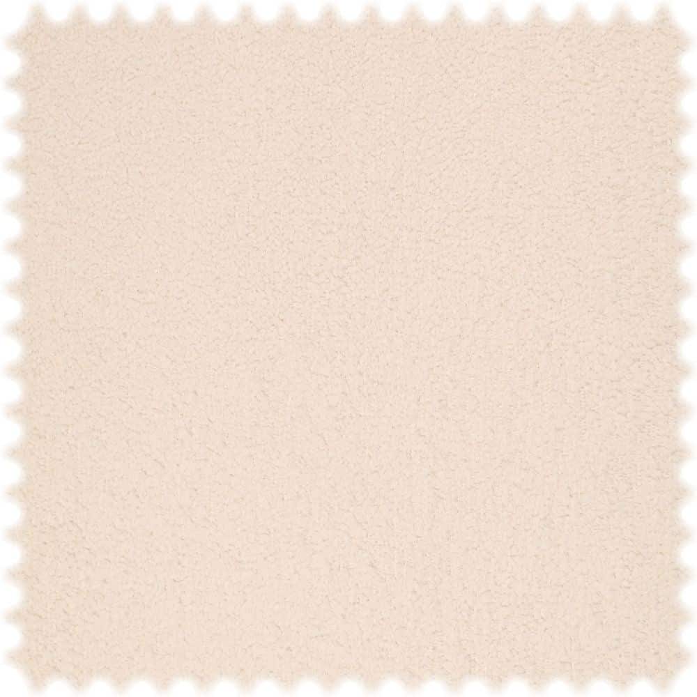 Chenille Flachgewebe Möbelstoff Cloudy Creme