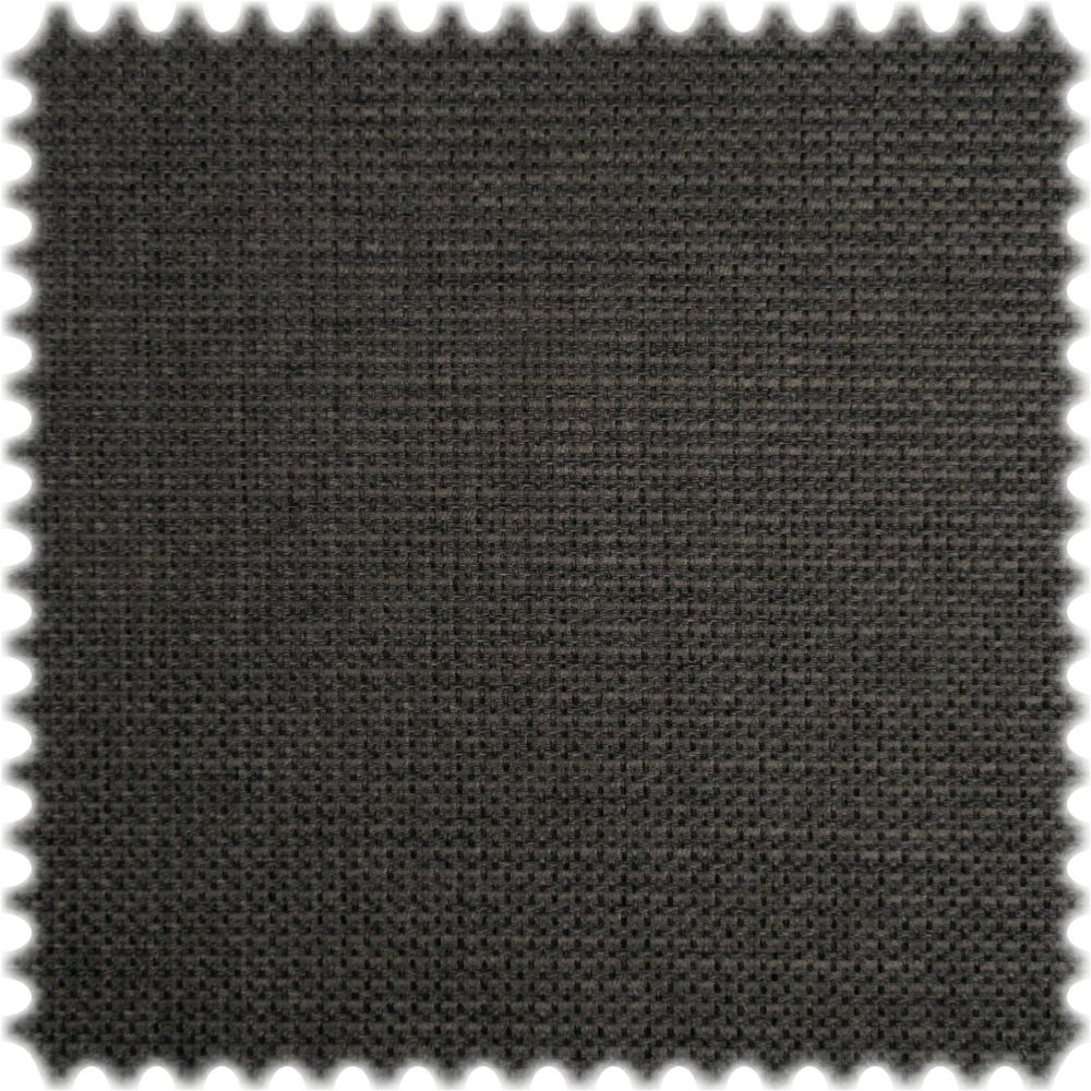Chenille Flachgewebe Möbelstoff Cube Anthrazit
