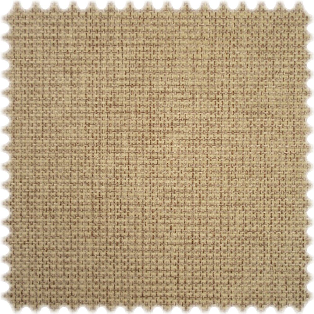 Chenille Flachgewebe Möbelstoff Cube Beige