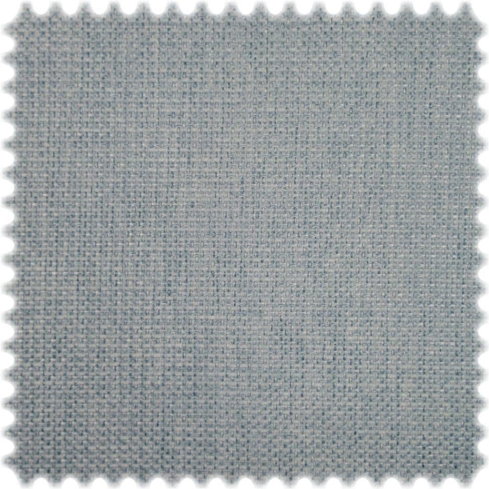 Chenille Flachgewebe Möbelstoff Cube Blaugrau