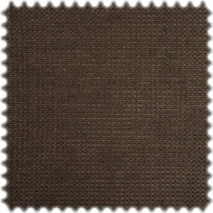 Chenille Flachgewebe Möbelstoff Cube Dunkelbraun