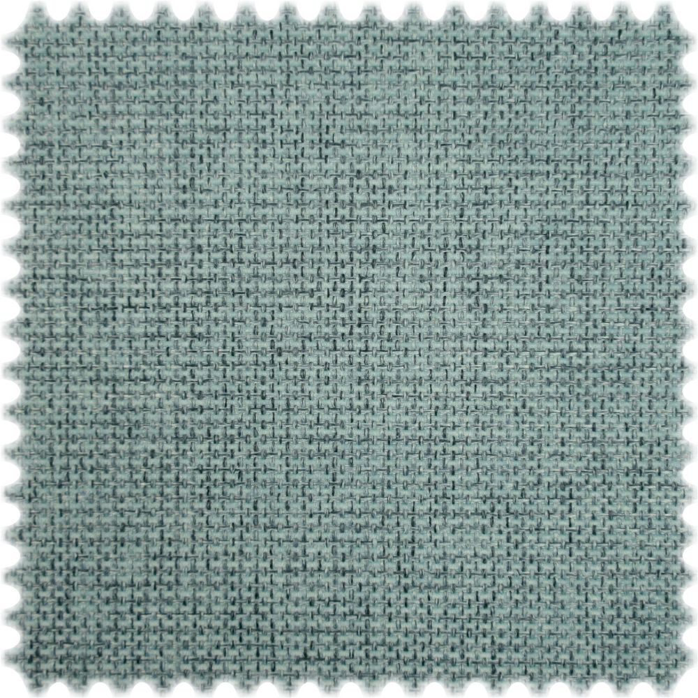 Chenille Flachgewebe Möbelstoff Cube Hellblau