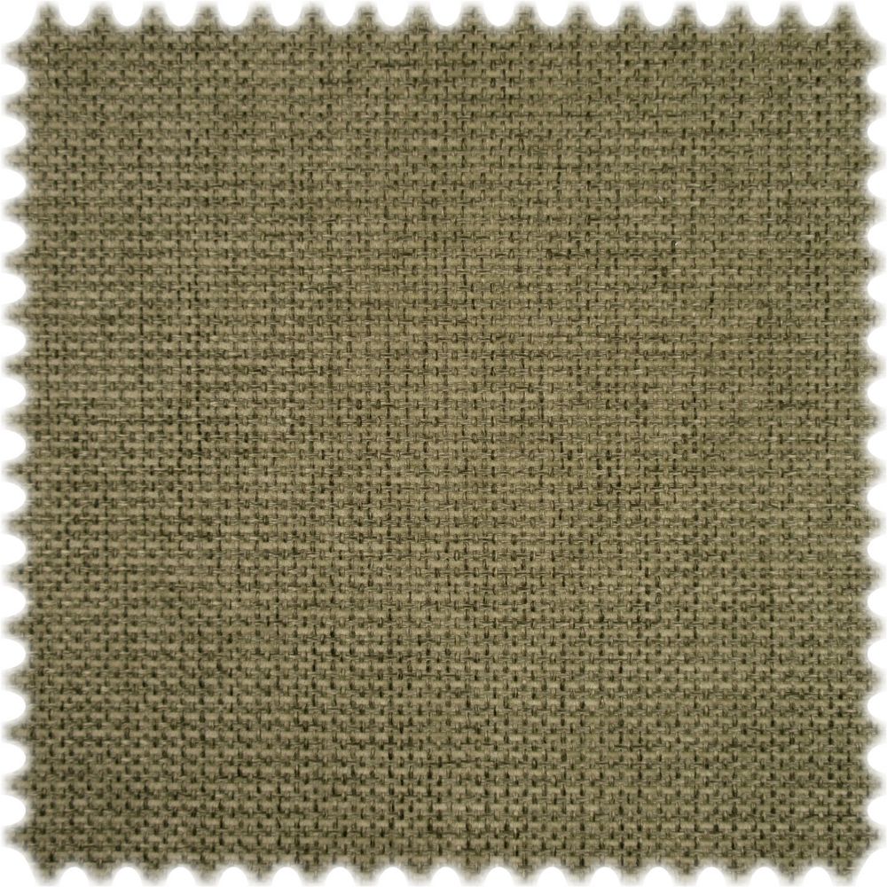 Chenille Flachgewebe Möbelstoff Cube Oliv