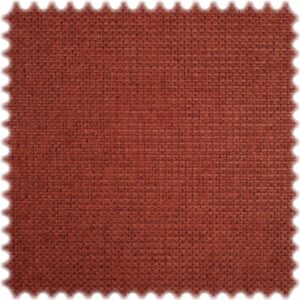 Chenille Flachgewebe Möbelstoff Cube Orange
