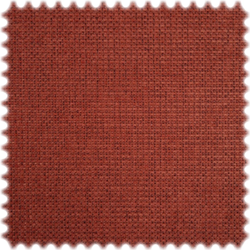 Chenille Flachgewebe Möbelstoff Cube Orange