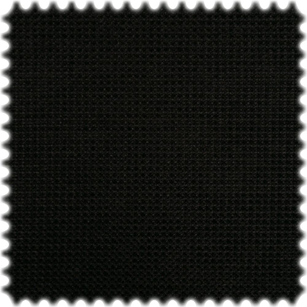 Chenille Flachgewebe Möbelstoff Cube Schwarz