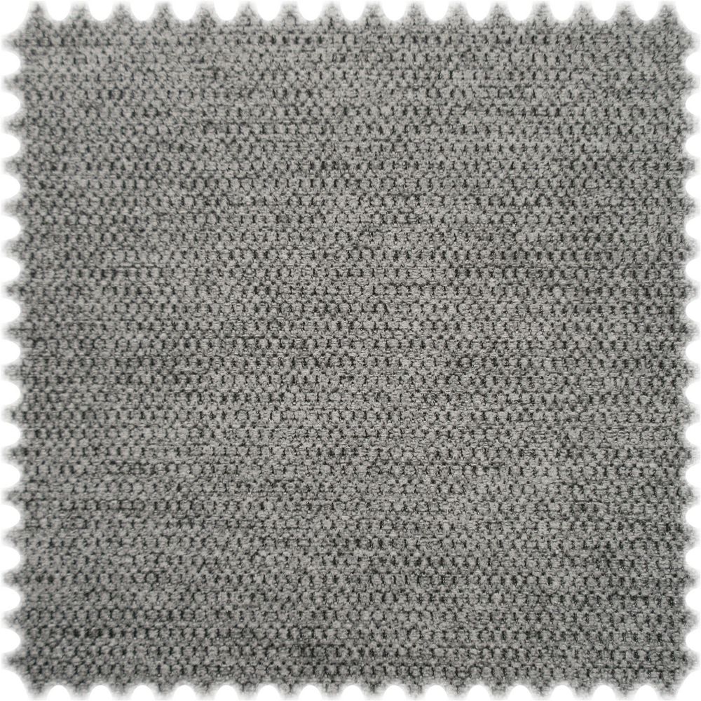 Chenille Möbelstoff Basic Grau mit Rückenkaschierung