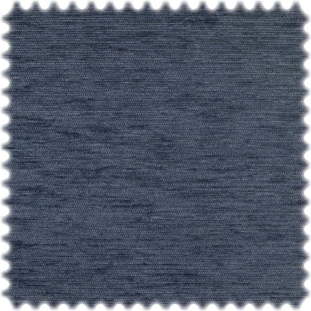 Chenille Möbelstoff Lavado Blau