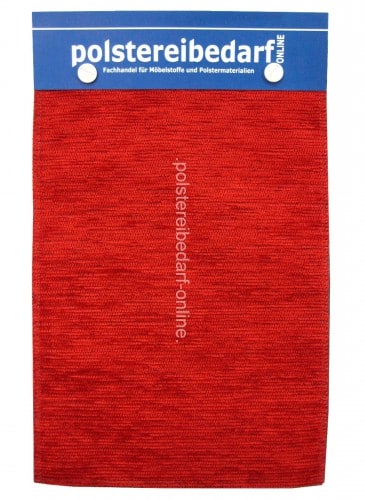 Chenille Möbelstoff Lavado Kollektion 30x20cm mit 12 Farben