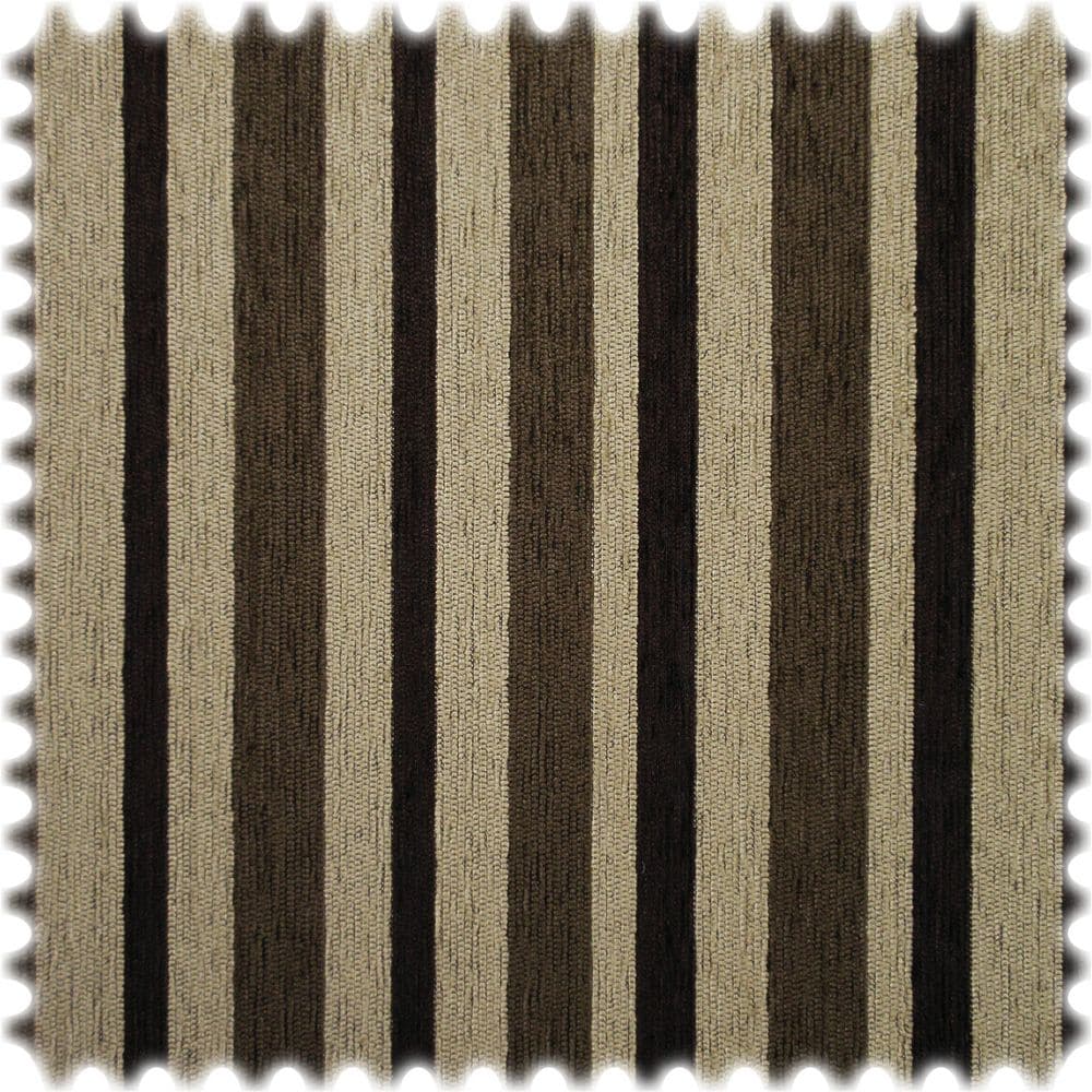 Chenille Möbelstoff Madrid Beige / Choco