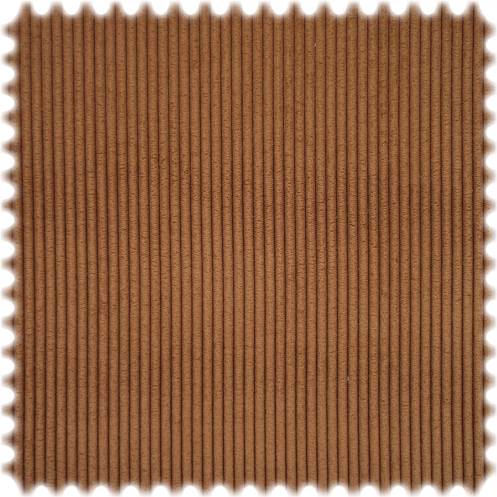 Cord Samt Möbelstoff Pana Cognac mit Fleckschutz