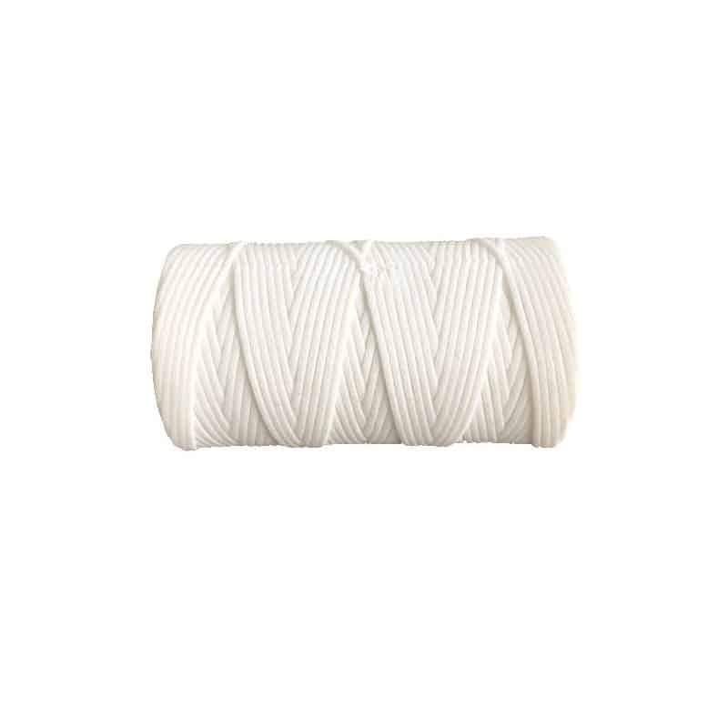 Heiro Leder- und Sattlergarn Weiss 1mm Dick 100 Meter Rolle