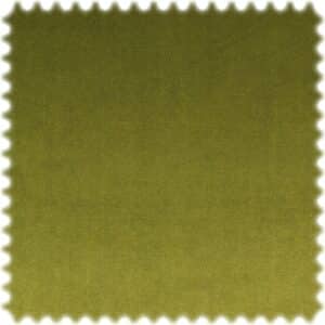 Hochwertiger Samt Möbelstoff MOHAIR LOOK Olive mit Fleckschutz