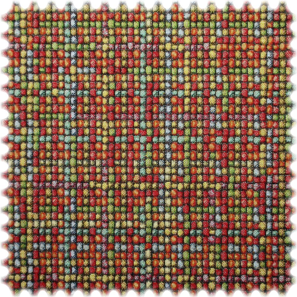 Jacquard Flachgewebe Möbelstoff Candy