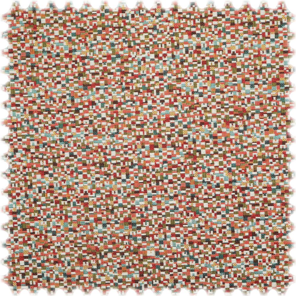 Jacquard Flachgewebe Möbelstoff Static Bunt