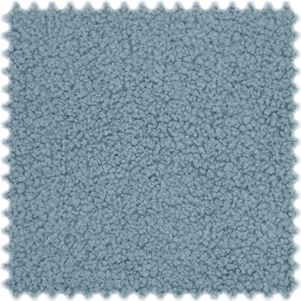 Kunstfell Möbelstoff Teddy Hellblau