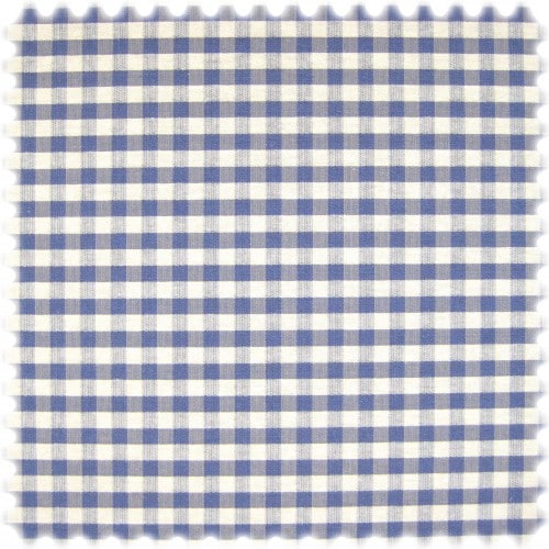 Landhaus Möbelstoff Pisa Klein Karo Blau