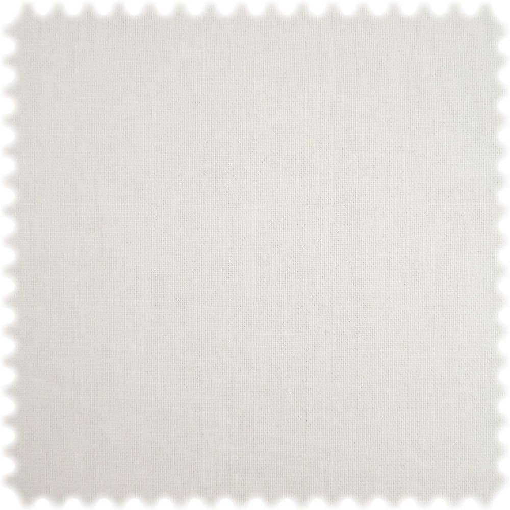 Naturfaser 100% Leinen Möbelstoff Monterrey Weiß