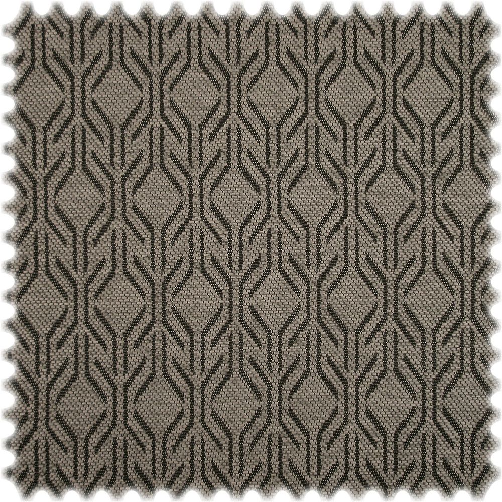 Outdoor & Boot Möbelstoff Sunproof® Beach Dunkelgrau / Schwarz