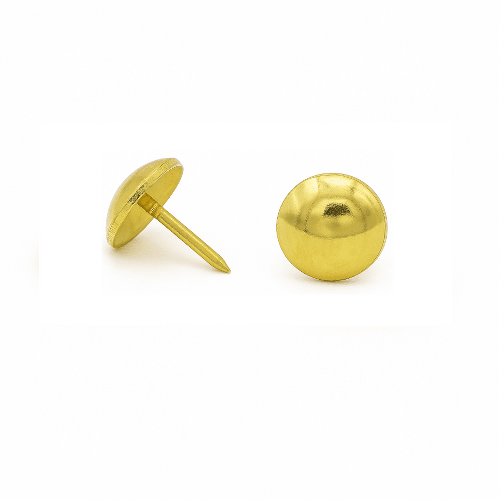Polsternägel vermessingt (gold) 130 1/3 250 Stück ⌀ 11mm