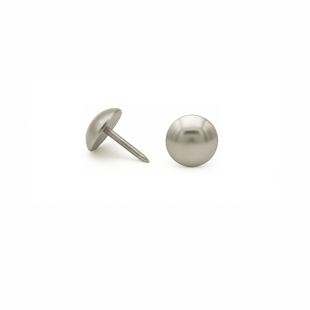 Polsternägel vernickelt (silber) 90 1/3 250 Stück ⌀ 9mm