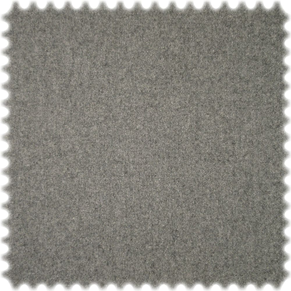 Recycelter Wollstoff Merino Look Grau