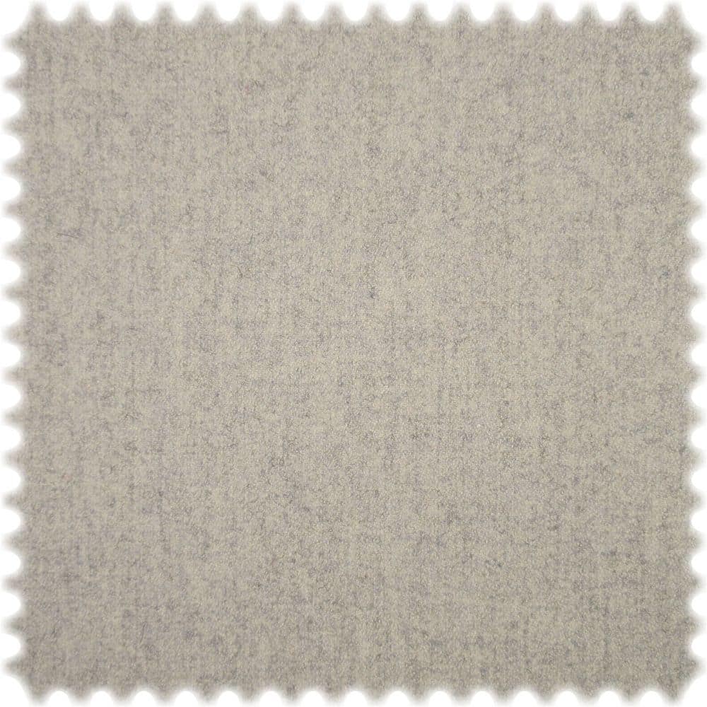 Recycelter Wollstoff Merino Look Hellgrau