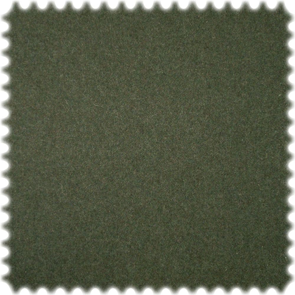 Recycelter Wollstoff Merino Look Oliv